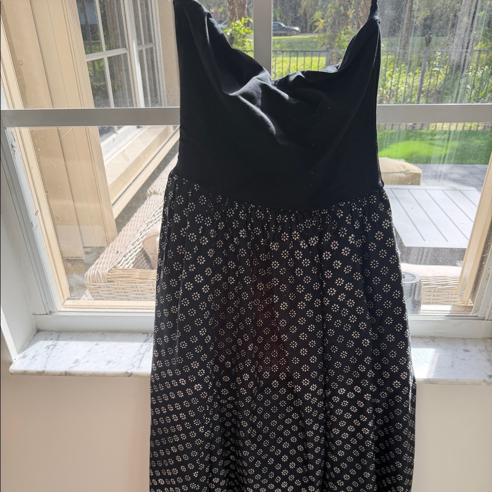 Jcrew strapless maxi